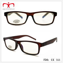 Men′s Anti-Reflective Computer Reader Glasses with Square Frame (WRP410298AR)